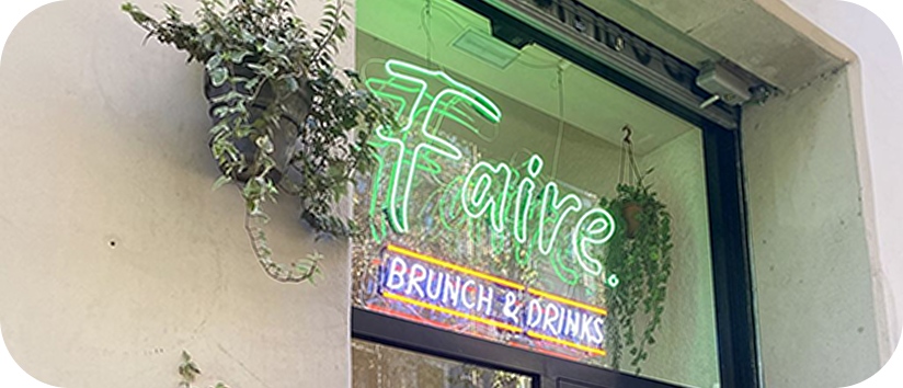 Faire Brunch & Drinks, Barcelona, testimonial